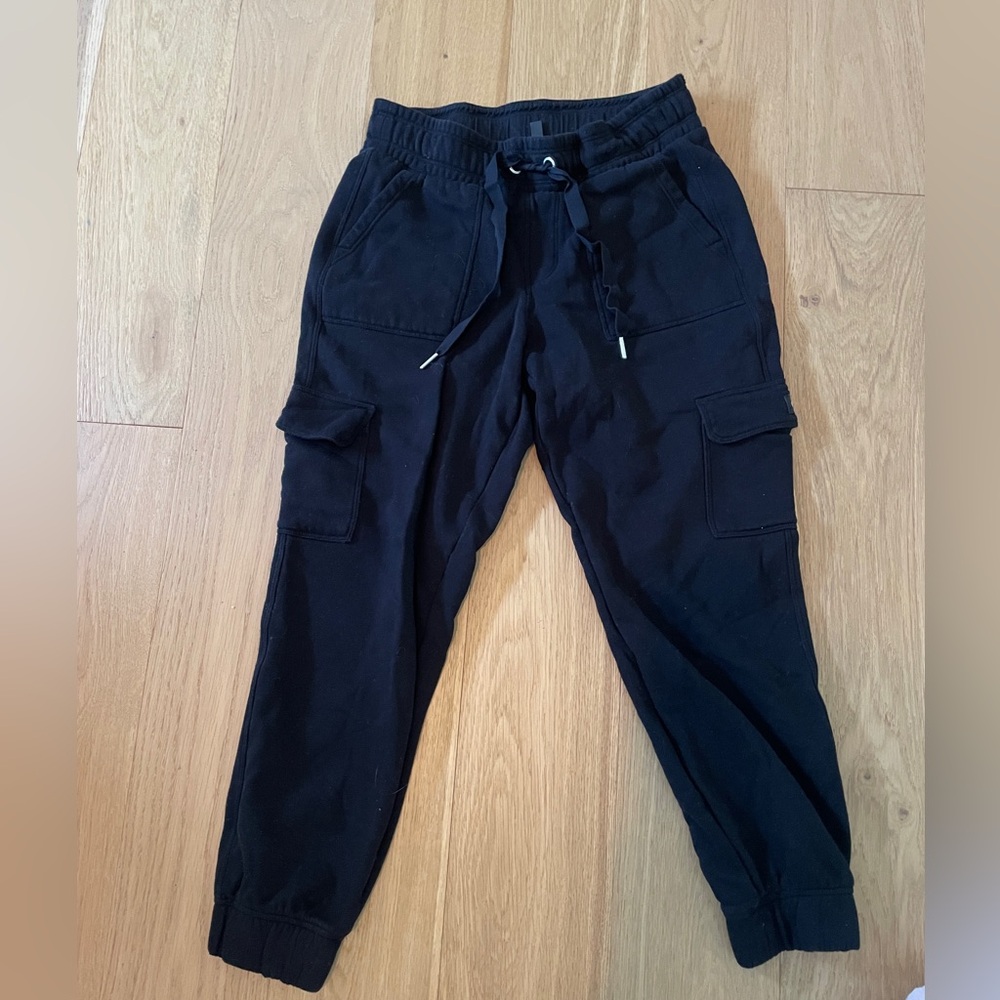 Calvin Klein Black Cargo joggers